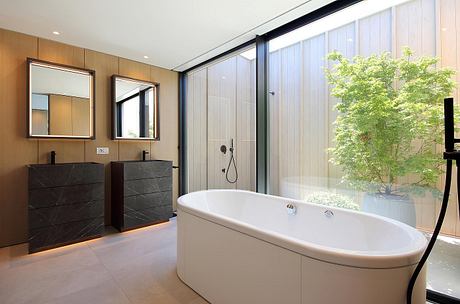 Villa Dellago Opens To Lake Light Through Twin Sunken Patios Below - 6