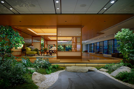 Salesforce Tokyo Ohana Floor: Hinoki Warmth Meets Sky-High Views Above - 7