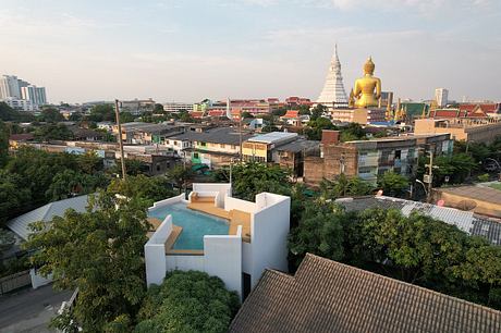 M House: Tree-Led Plan and Rooftop Pool in Bangkok’s Urban Center - 12