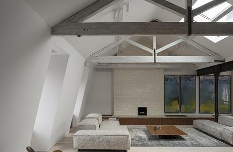Covent Garden Apartment by Carmody Groarke