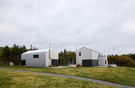 Ridge on the Chimney: Gabled Cabins Framing Cape Breton’s Wild Coast
