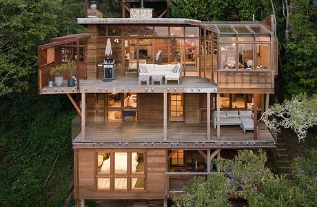 Sausalito Retreat — 1951 Hillside Home Recast for Indoor-Outdoor Life