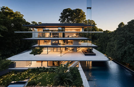 Villa Serennia: Layered Terraces Shape a Calm Hillside Retreat Haven