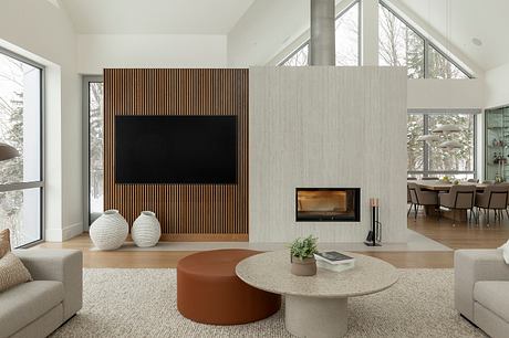 La Croix From the Woods: A House Terraced Into Canadian Stone - 3