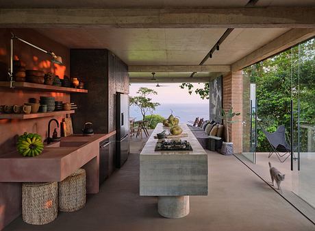 Studio House: Rammed-Earth Villa Open to Pacific Breeze - 3