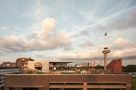Penthouse West Reinvents 1968 Office Into a Glass-Box Home in Rotterdam - 10