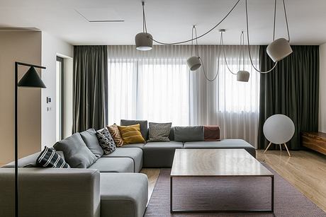 Apartment K Reworks Two Flats into a Calm Family Home in Hodonín - 1