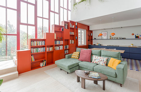 60s Style House: Bold Italian Apartment for a Young Creative Life