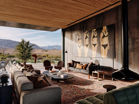 Red Rock — Shaping Harsh Desert Climate into a Courtyard Home Retreat - 2