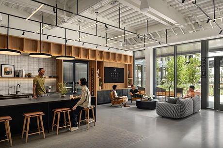 Steel House Brings a 13,000-Square-Foot Park to Office Life - 2