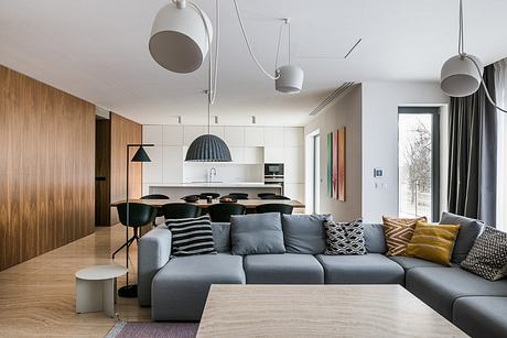Apartment K Reworks Two Flats into a Calm Family Home in Hodonín - 3
