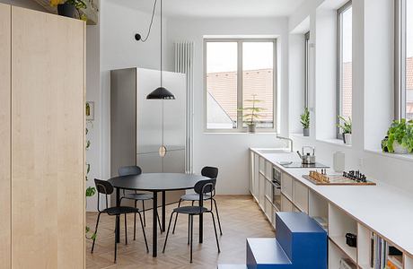 Apartment Z Reframes a Maisonette into Day-Night Living
