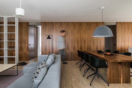 Apartment K Reworks Two Flats into a Calm Family Home in Hodonín - 4