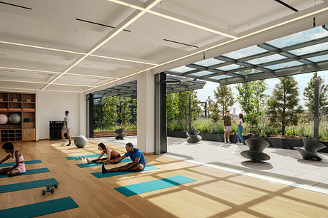 Steel House Brings a 13,000-Square-Foot Park to Office Life - 6
