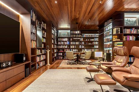 Vaca Brava Penthouse — Library Loft With Panoramic Park Above Horizons - 7