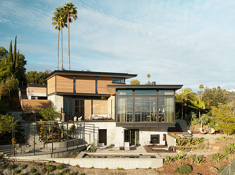 Hollywood Hills House — Industrial Warmth For A Hillside Family Home - 10