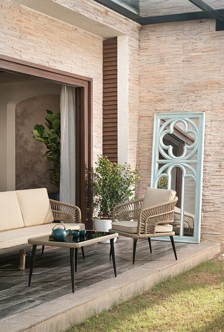 The Earthy Hacienda Recasts Californian Warmth for an Indian Home - 10