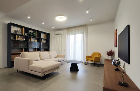 Apartment on Via Falcone Frames Warm Modern Living In Marcianise Italy