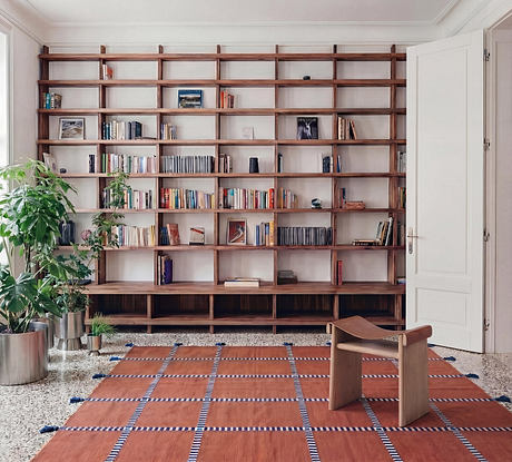 Contemporary Classic: Warm Italian Apartment with Sculpted Details - 1