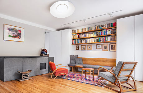 Home Again Reframes a 1950s House into a Warm Social Haven in Prague