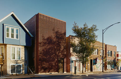 Nothing Design Co. Headquarters: Brick Screen Forms Luminous Studio