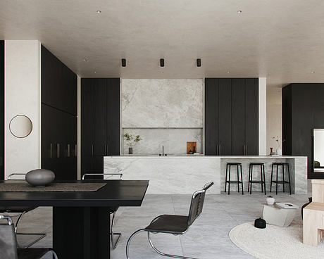 Admirals Row: Minimalist Penthouse Crafted For Light, Shadow, Calm - 2