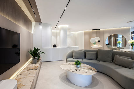 Curved Apartment by Eklekt Atelier - 2