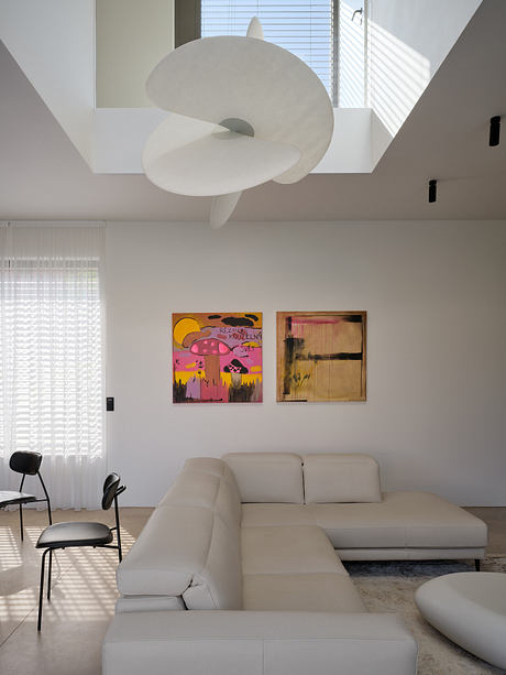 House in Čakovice: Calm Minimalist House for a Growing Prague Family - 2