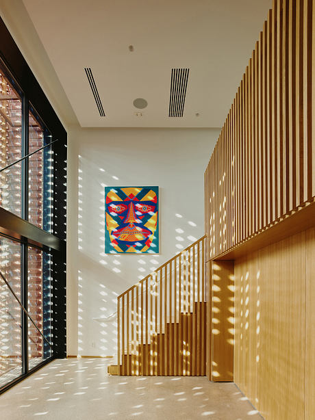 Nothing Design Co. Headquarters: Brick Screen Forms Luminous Studio - 2