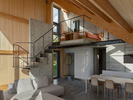 Storage Barn in Utriai — Rural Storage Welcomes Overnight Guests Too - 2