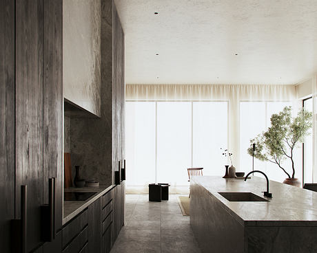 Admirals Row: Minimalist Penthouse Crafted For Light, Shadow, Calm - 3