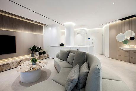 Curved Apartment by Eklekt Atelier - 3