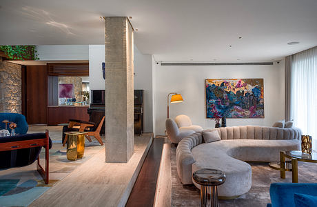 Garden Coverage Turns 1980s Penthouse Into Layered Family Home