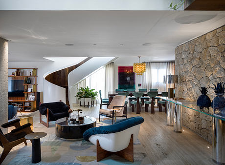 Garden Coverage Turns 1980s Penthouse Into Layered Family Home - 3