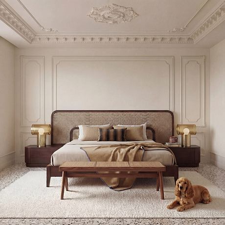 Contemporary Classic: Warm Italian Apartment with Sculpted Details - 5