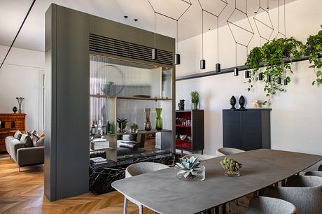 Penthouse on Piazza Politeama: From Decò Shell to Contemporary Calm - 3