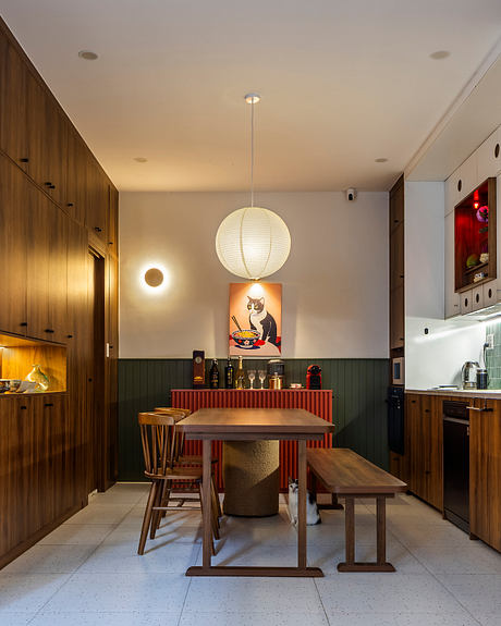 40m2 House Transforms a Dark Townhouse into s Tall Shared Retreat - 4