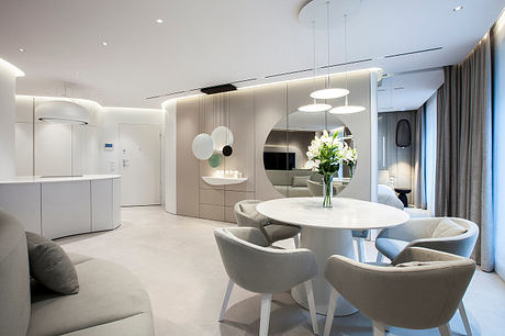 Curved Apartment by Eklekt Atelier - 5