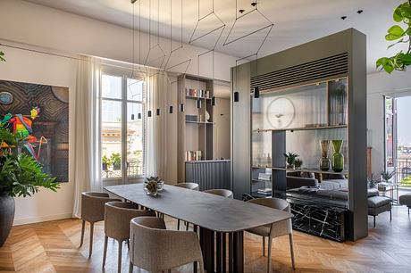 Penthouse on Piazza Politeama: From Decò Shell to Contemporary Calm - 4