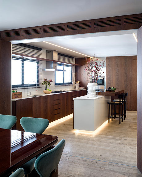 Garden Coverage Turns 1980s Penthouse Into Layered Family Home - 5