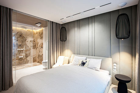 Curved Apartment by Eklekt Atelier - 7