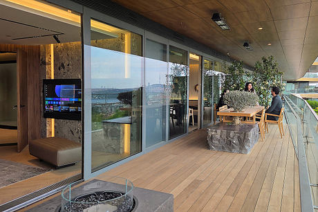 Carbon Holding Reimagines Office Life with Curves, Light and Color - 9