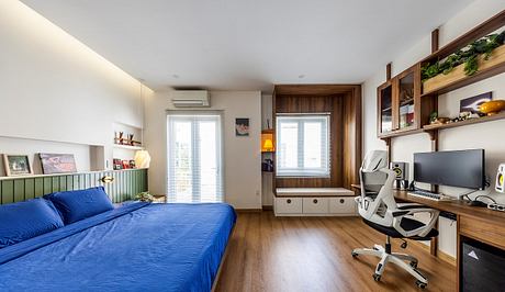 40m2 House Transforms a Dark Townhouse into s Tall Shared Retreat - 7