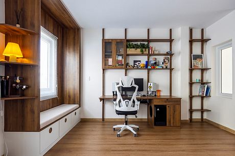 40m2 House Transforms a Dark Townhouse into s Tall Shared Retreat - 9