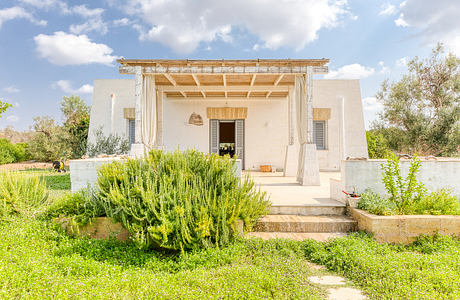 Casa RF Forges a Rustic Poolside Retreat in Salve’s Olive Hills