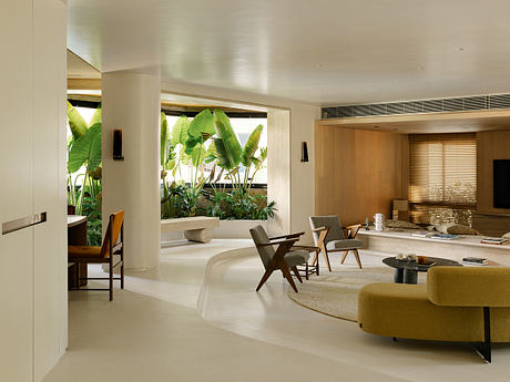 Matisse Apartment Recasts a 1990s Plan into Fluid Brazilian Living - 1