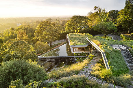 Planted Pavilion: A Low-Slung Retreat Woven Into Constantia Hills - 1