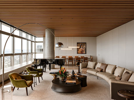 REN Apartment: Double-Height Veranda Living Above Nova Lima Skies - 1