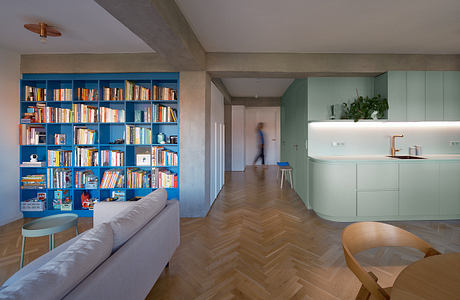 Three Shades of Home: Color-Rich Prague Apartment for a Young Family