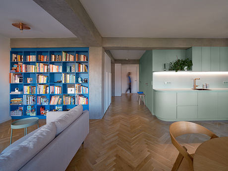 Three Shades of Home: Color-Rich Prague Apartment for a Young Family - 1